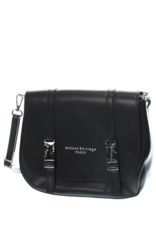 Дамска чанта Maison Heritage, Цвят Черен, Цена 311,35 лв.