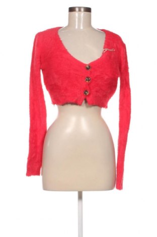 Damen Strickjacke, Größe L, Farbe Rot, Preis 2,56 €