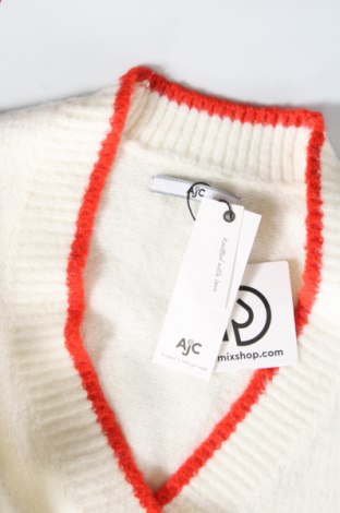 Γυναικεία ζακέτα Ajc, Μέγεθος S, Χρώμα Λευκό, Τιμή 7,59 €