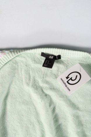 Damen Strickjacke H&M, Größe M, Farbe Grün, Preis € 2,42