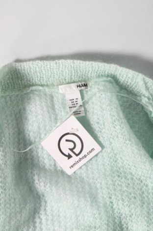 Damen Strickjacke H&M, Größe M, Farbe Grün, Preis 2,62 €
