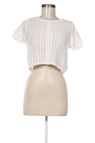 Γυναικεία ζακέτα H&M Divided, Μέγεθος S, Χρώμα Λευκό, Τιμή 8,07 €