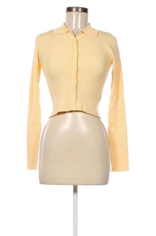 Γυναικεία ζακέτα Monki, Μέγεθος XXS, Χρώμα Κίτρινο, Τιμή 7,07 €