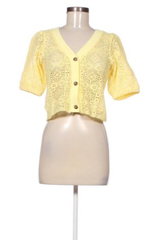 Γυναικεία ζακέτα Monki, Μέγεθος XS, Χρώμα Κίτρινο, Τιμή 7,33 €