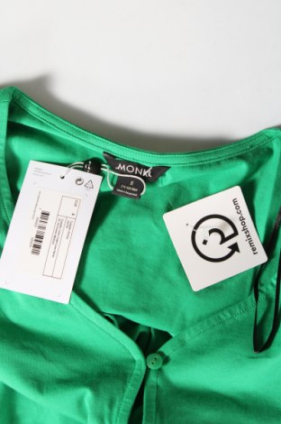 Damen Strickjacke Monki, Größe S, Farbe Grün, Preis 3,28 €