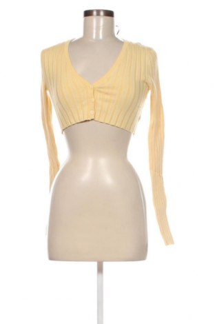 Γυναικεία ζακέτα Monki, Μέγεθος XS, Χρώμα Κίτρινο, Τιμή 4,80 €