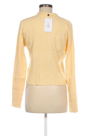 Damen Strickjacke Monki, Größe XL, Farbe Gelb, Preis 4,55 €