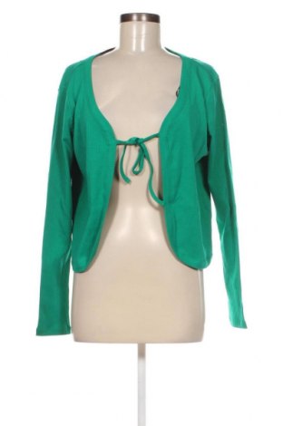 Γυναικεία ζακέτα ONLY Carmakoma, Μέγεθος XL, Χρώμα Πράσινο, Τιμή 6,96 €