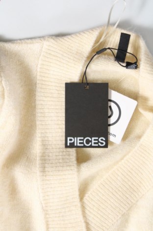 Damen Strickjacke Pieces, Größe XS, Farbe Beige, Preis € 5,57