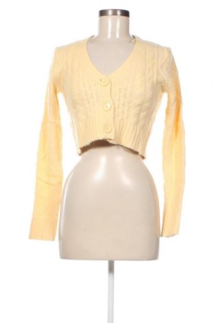 Γυναικεία ζακέτα Tally Weijl, Μέγεθος S, Χρώμα Κίτρινο, Τιμή 4,98 €