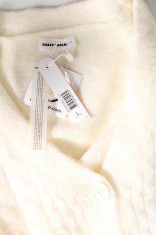 Γυναικεία ζακέτα Tally Weijl, Μέγεθος L, Χρώμα Λευκό, Τιμή 4,98 €