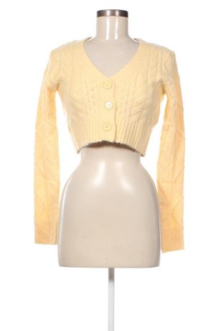 Damen Strickjacke Tally Weijl, Größe XS, Farbe Gelb, Preis € 4,74