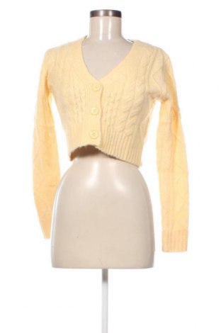 Γυναικεία ζακέτα Tally Weijl, Μέγεθος S, Χρώμα Κίτρινο, Τιμή 5,45 €
