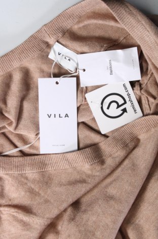 Γυναικεία ζακέτα VILA, Μέγεθος M, Χρώμα  Μπέζ, Τιμή 6,96 €
