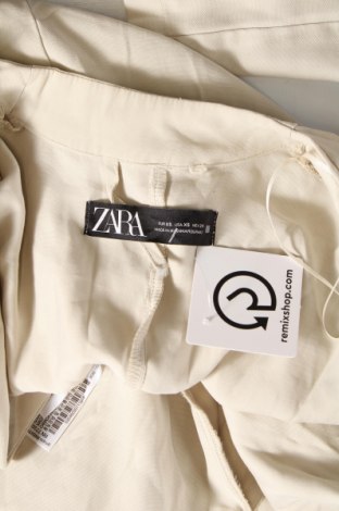 Дамска жилетка Zara, Размер XS, Цвят Бежов, Цена 6,40 лв.