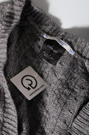 Damen Strickjacke Zara Knitwear, Größe S, Farbe Grau, Preis € 2,37