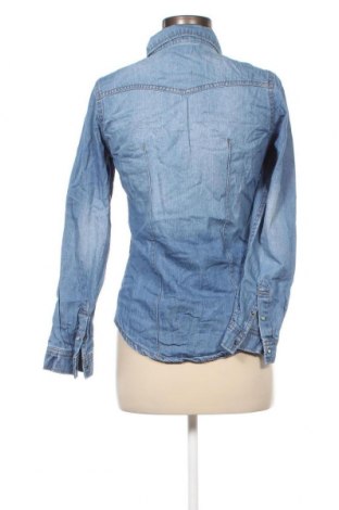 Γυναικείο πουκάμισο Denim By Lindex, Μέγεθος S, Χρώμα Μπλέ, Τιμή 15,46 €