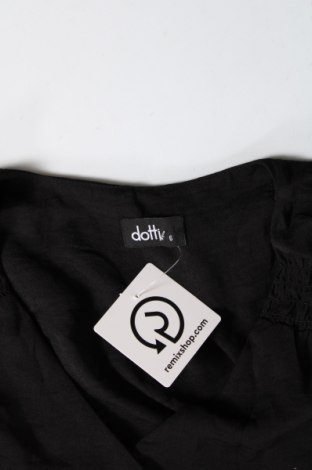 Γυναικείο πουκάμισο Dotti, Μέγεθος XS, Χρώμα Μαύρο, Τιμή 2,01 €