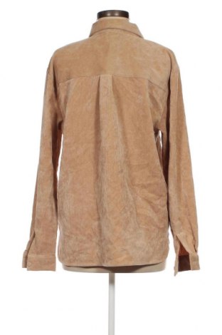 Γυναικείο πουκάμισο Gina Tricot, Μέγεθος L, Χρώμα  Μπέζ, Τιμή 4,92 €