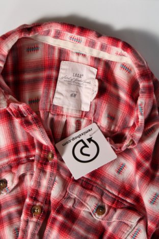 Γυναικείο πουκάμισο H&M L.O.G.G., Μέγεθος S, Χρώμα Κόκκινο, Τιμή 12,83 €