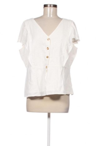 Γυναικείο πουκάμισο Linea Tesini, Μέγεθος XL, Χρώμα Λευκό, Τιμή 7,42 €