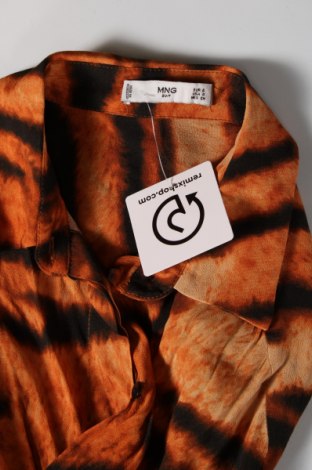 Дамска риза Mango, Размер S, Цвят Кафяв, Цена 19,99 лв.