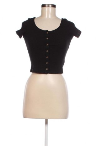 Γυναικείο πουκάμισο Monki, Μέγεθος XS, Χρώμα Μαύρο, Τιμή 7,33 €
