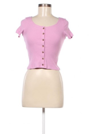 Γυναικείο πουκάμισο Monki, Μέγεθος XS, Χρώμα Ρόζ , Τιμή 3,54 €