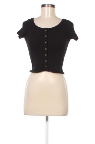 Γυναικείο πουκάμισο Monki, Μέγεθος XS, Χρώμα Μαύρο, Τιμή 5,81 €