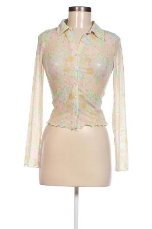 Γυναικείο πουκάμισο Monki, Μέγεθος XS, Χρώμα Πολύχρωμο, Τιμή 4,29 €