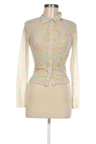 Γυναικείο πουκάμισο Monki, Μέγεθος XS, Χρώμα Πολύχρωμο, Τιμή 4,29 €