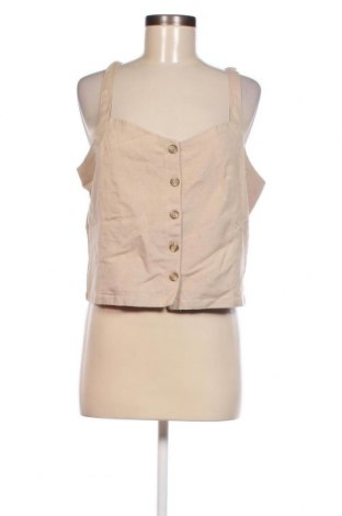 Γυναικείο πουκάμισο ONLY, Μέγεθος XL, Χρώμα  Μπέζ, Τιμή 8,04 €