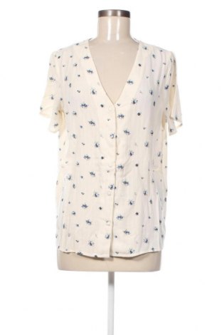 Γυναικείο πουκάμισο Pieces, Μέγεθος M, Χρώμα  Μπέζ, Τιμή 7,63 €