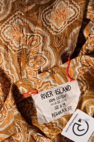 Дамска риза River Island, Размер XS, Цвят Многоцветен, Цена 4,80 лв.