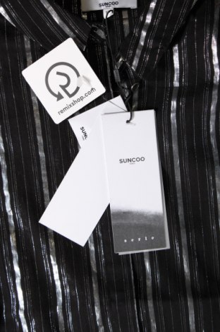 Damenbluse SUNCOO, Größe XS, Farbe Schwarz, Preis 4,21 €