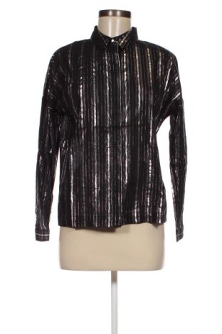 Γυναικείο πουκάμισο SUNCOO, Μέγεθος XS, Χρώμα Μαύρο, Τιμή 4,73 €