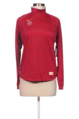 Дамска спортна блуза Nike, Размер XS, Цвят Червен, Цена 60,00 лв.