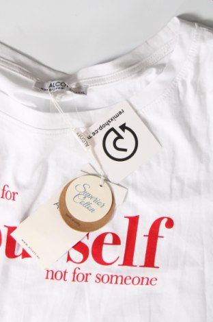 Γυναικείο t-shirt Alcott, Μέγεθος XXL, Χρώμα Λευκό, Τιμή 10,82 €
