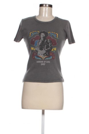 Γυναικείο t-shirt BDG, Μέγεθος M, Χρώμα Γκρί, Τιμή 4,93 €