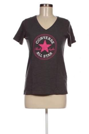 Damen T-Shirt Converse, Größe S, Farbe Grau, Preis 11,14 €