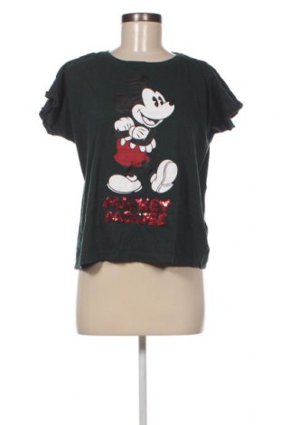 Γυναικείο t-shirt Disney, Μέγεθος L, Χρώμα Πράσινο, Τιμή 6,65 €