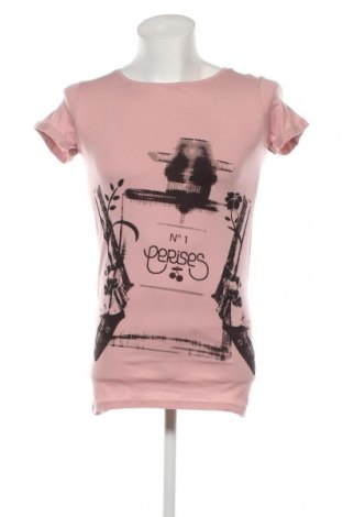 Damski T-shirt Le Temps Des Cerises, Rozmiar XS, Kolor Popielaty róż, Cena 29,03 zł
