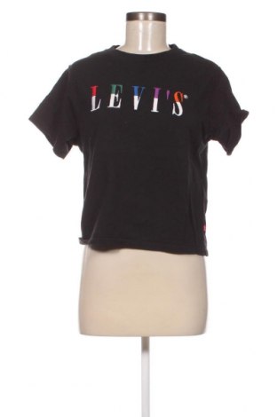 Damen T-Shirt Levi's, Größe XXS, Farbe Schwarz, Preis 13,92 €