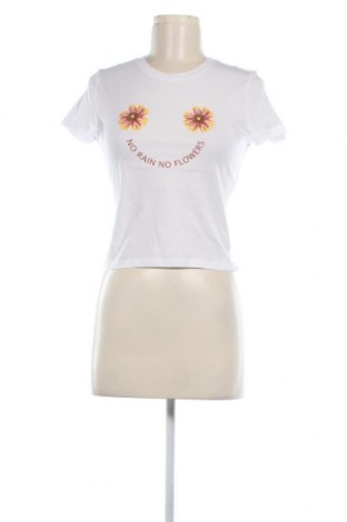 Damen T-Shirt Monki, Größe XS, Farbe Weiß, Preis € 6,28