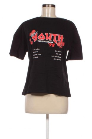 Damen T-Shirt Pimkie, Größe S, Farbe Schwarz, Preis 5,30 €