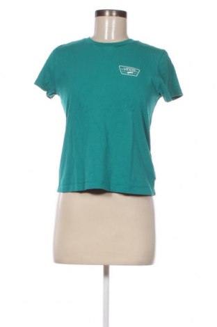Damen T-Shirt Vans, Größe S, Farbe Grün, Preis 10,44 €