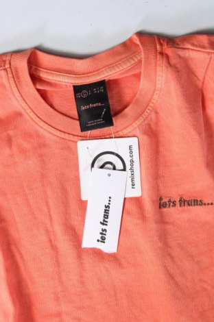 Damen T-Shirt iets frans..., Größe XS, Farbe Orange, Preis 5,27 €