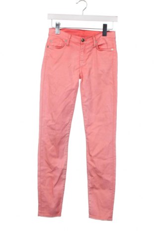 Damen Jeans 7 For All Mankind, Größe XS, Farbe Rosa, Preis 4,05 €