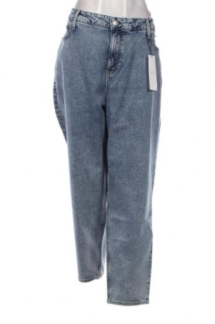 Дамски дънки Calvin Klein Jeans, Размер XXL, Цвят Син, Цена 74,80 лв.