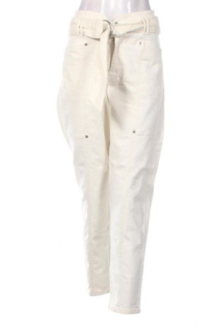 Damen Jeans Camaieu, Größe L, Farbe Ecru, Preis 8,06 €